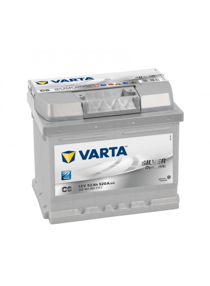 Baterie auto VARTA SILVER DYNAMIC C6 52Ah