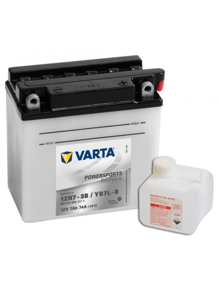 Baterie moto VARTA POWERSPORTS FRESHPACK 7Ah