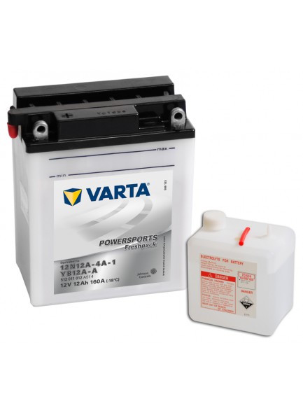 Baterie moto VARTA POWERSPORTS FRESHPACK 12Ah