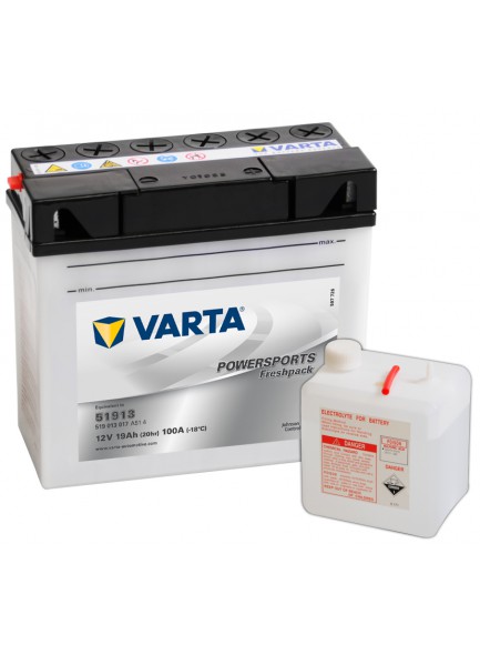 Baterie moto VARTA POWERSPORTS FRESHPACK 19Ah