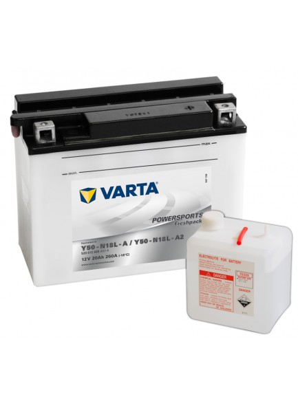 Baterie moto VARTA POWERSPORTS FRESHPACK 20Ah