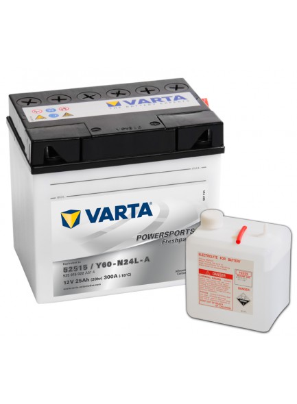 Baterie moto VARTA POWERSPORTS FRESHPACK 25Ah