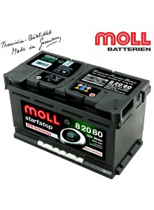 Baterie auto MOLL START-STOP EFB 82080 80Ah
