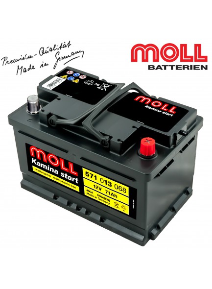 Baterie auto MOLL KAMINA START 571013068 71Ah