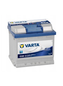 Baterie auto VARTA BLUE DYNAMIC C22 52Ah